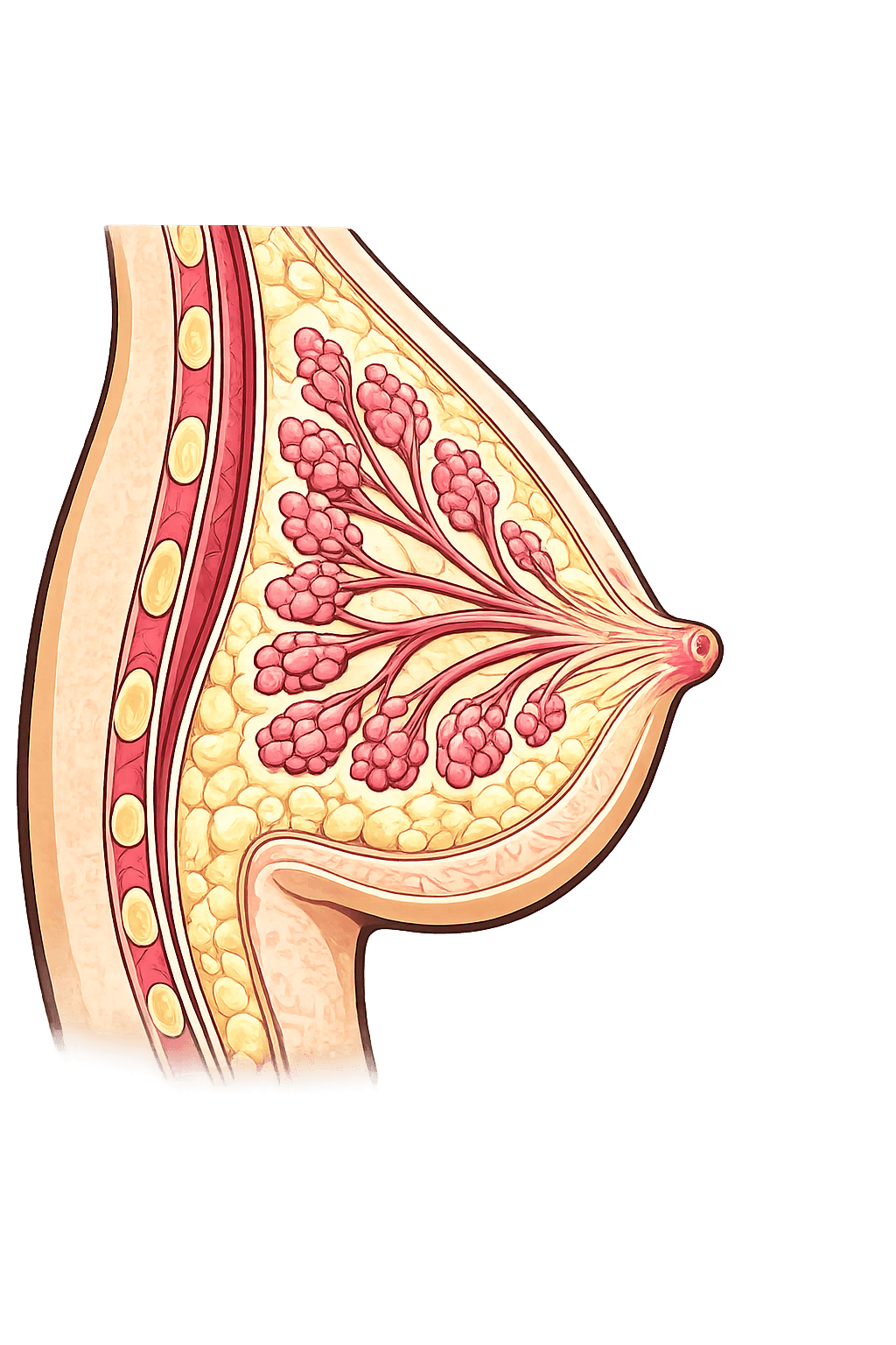 Breast Anatomy Diagram