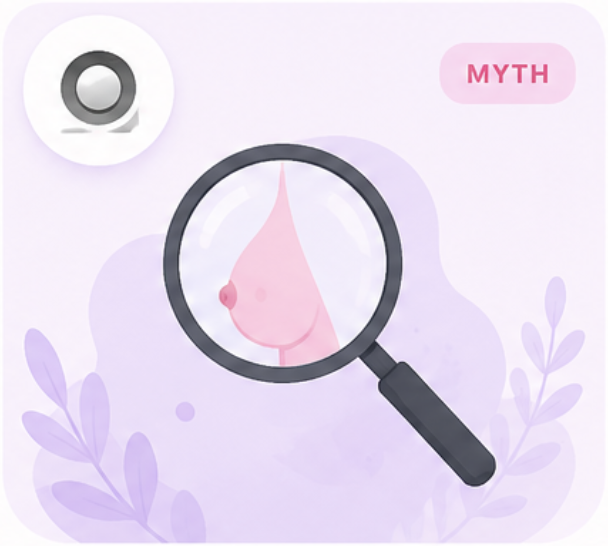 Every breast cancer forms a lump.