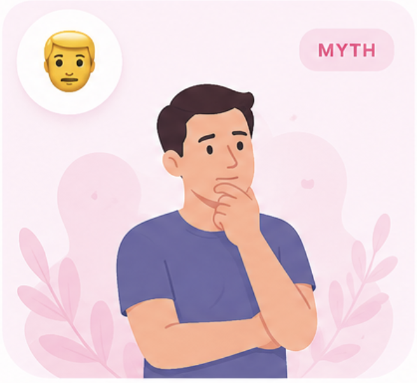 Men cannot get breast cancer.