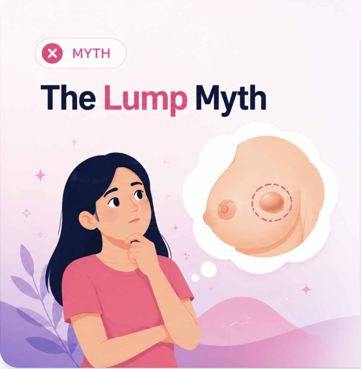 The Lump Myth Illustration
